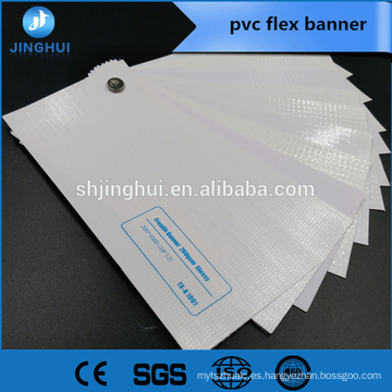 510gsm 1000 * 1000D 9 * 9 Laminación Pancarta flexible de PVC con iluminación frontal de primera calidad